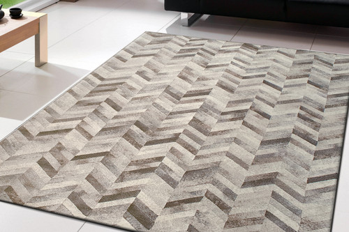 Dynamic Eclipse 63226 4343 Silver Area Rug