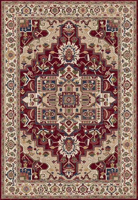 Dynamic Juno 6882 130 Ivory Red Area Rug