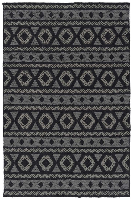 Kaleen Ayrlies Garden AGC01-38 Charcoal Rug