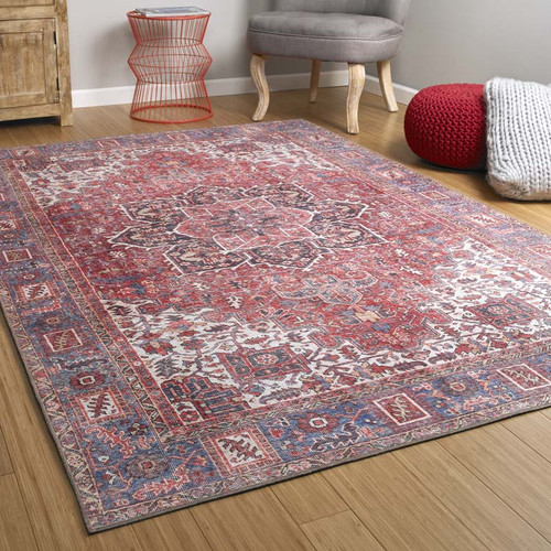 Kaleen Boho Patio BOH04-25 Red Rug