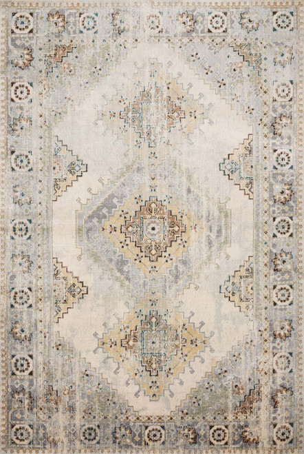 Loloi II Isadora ISA-01 Oatmeal Silver Rug