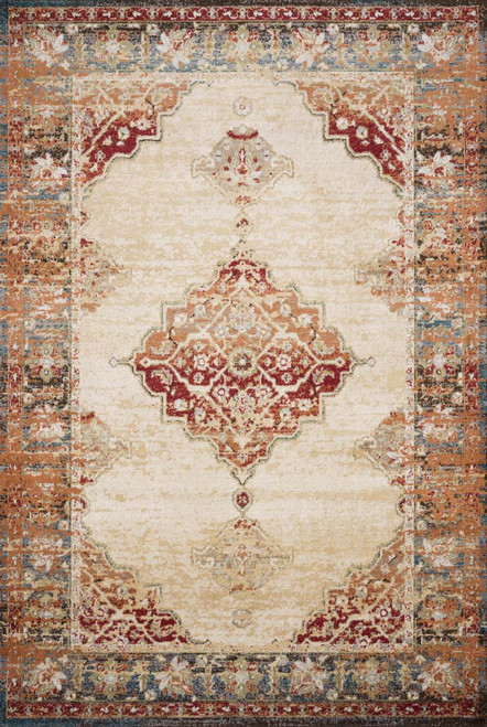 Loloi II Isadora ISA-04 Antique Ivory Sunset Rug