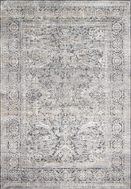 Loloi II Lucia LUC-03 Steel Ivory Rug