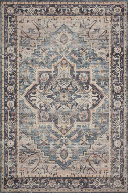 Loloi Hathaway HTH-01 Navy Multi Rug