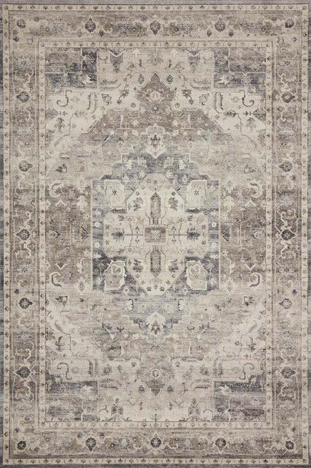 Loloi II Hathaway HTH-05 Steel Ivory Rug