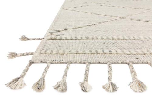 Loloi Iman IMA-03 Ivory Light Grey Rug