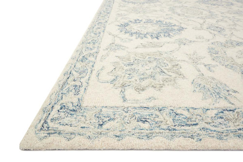 Loloi Norabel NOR-04 Ivory Blue Rug
