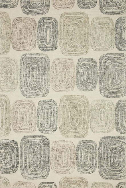 Loloi Milo MLO-01 Dk. Grey Neutral Rug