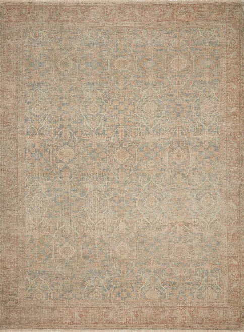 Loloi Priya PRY-06 Denim Rust Rug