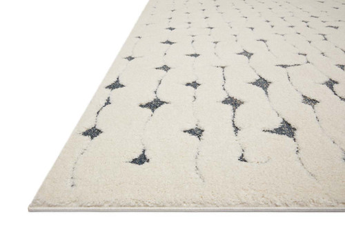 Loloi II Hagen HAG-04 White Navy Rug