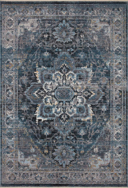 Loloi II Samra SAM-01 Denim Grey Rug