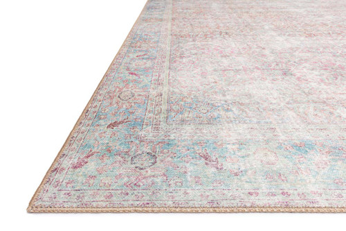 Loloi II Wynter WYN-04 Red Teal Rug