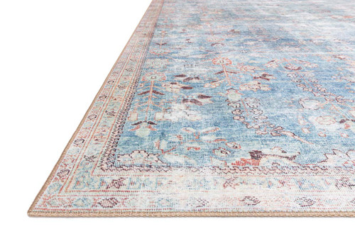 Loloi II Wynter WYN-06 Teal Multi Rug