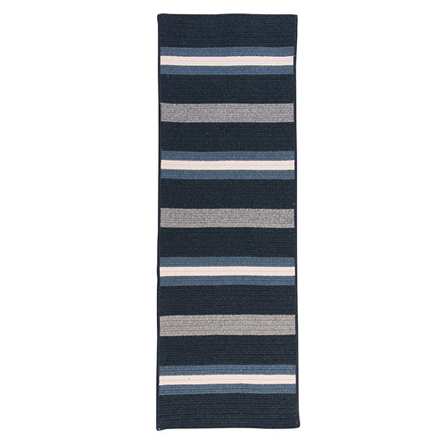 Colonial Mills Elmdale Runner Navy Rug