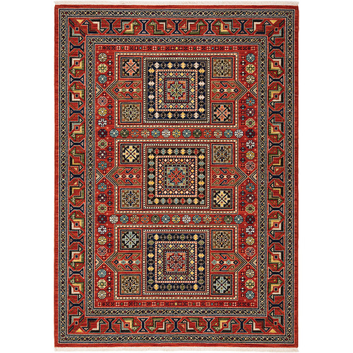 Oriental Weavers Lilihan 002C6 Red Multi Traditional Area Rug