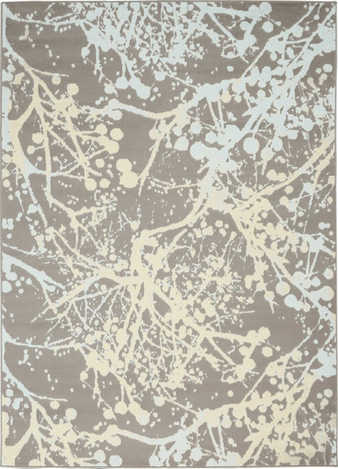 Nourison Jubilant JUB12 Grey Rug