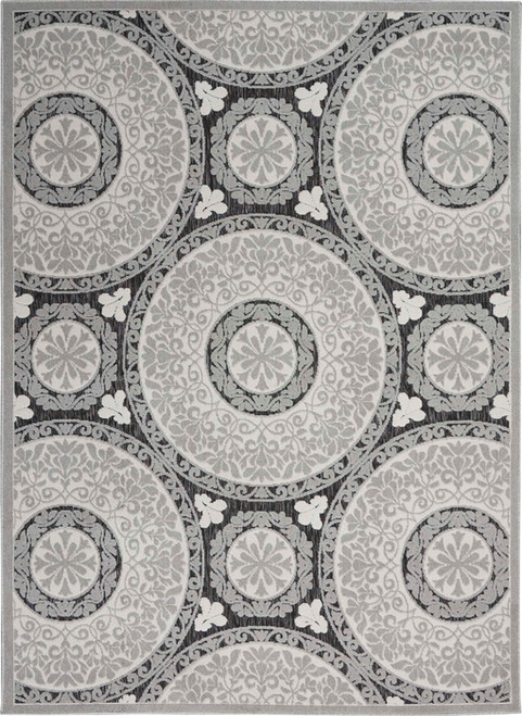 Nourison Key Largo KLG03 Grey Rug