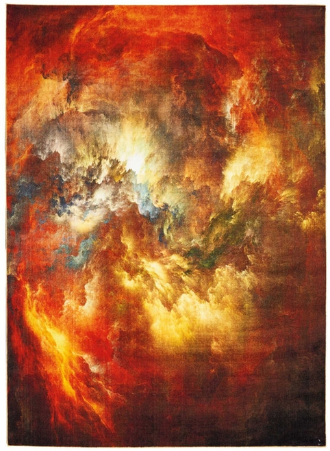 Nourison Le Reve LER07 Red Multicolor Rug