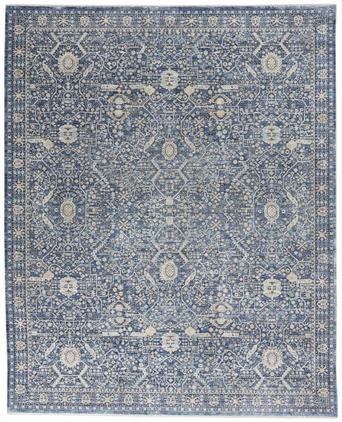 Nourison Lustrous Weave LUW03 Blue Rug