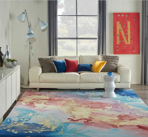 Nourison Prismatic PRS18 Multicolor Rug