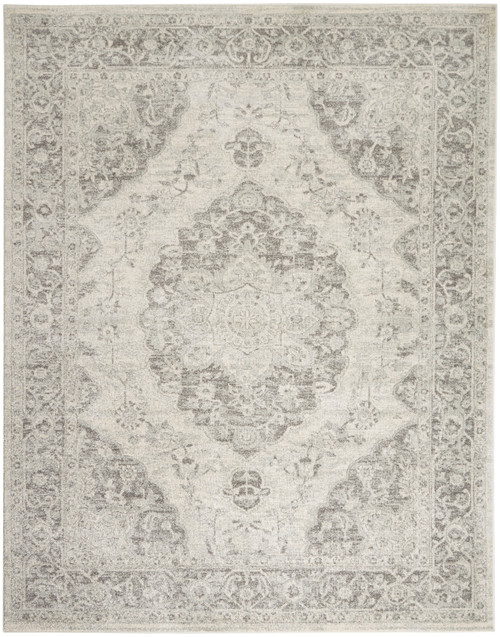 Nourison Tranquil TRA05 Ivory Grey Rug