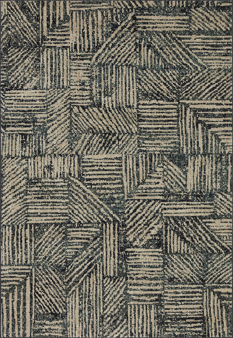 Loloi II Bowery BOW-01 Midnight Taupe Rug