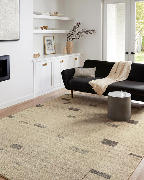 Loloi II Bowery BOW-02 Slate Taupe Rug