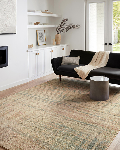 Loloi II Bowery BOW-07 Beige Multi Rug