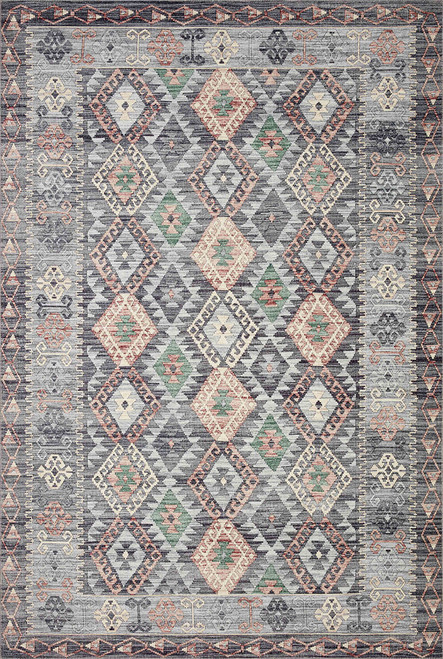 Loloi II Zion ZIO-01 Grey Multi Rug