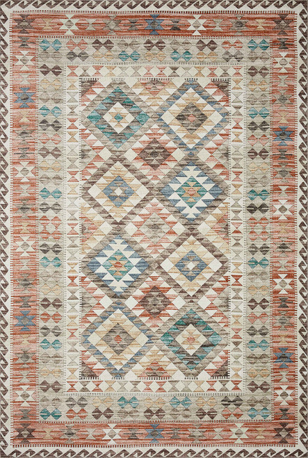 Loloi II Zion ZIO-04 Ivory Multi Rug
