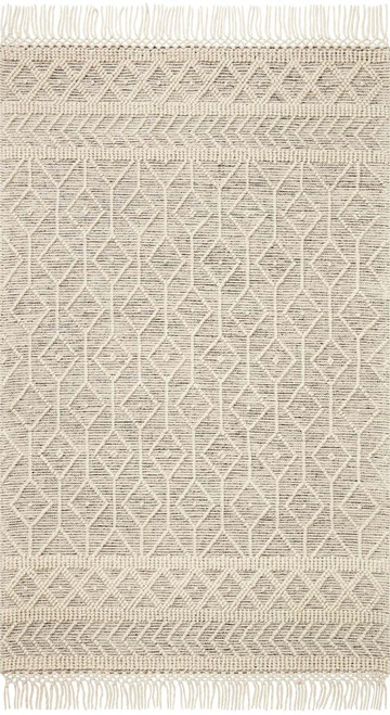 Loloi II Noelle NOE-02 Ivory Black Rug