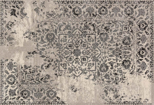 Loloi Emory EB-01 Ivory Charcoal Rug