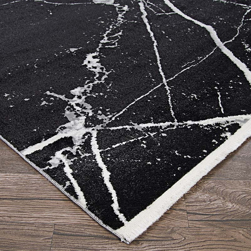 Couristan Marblehead Calcutta 8422-0877 Onyx Rug