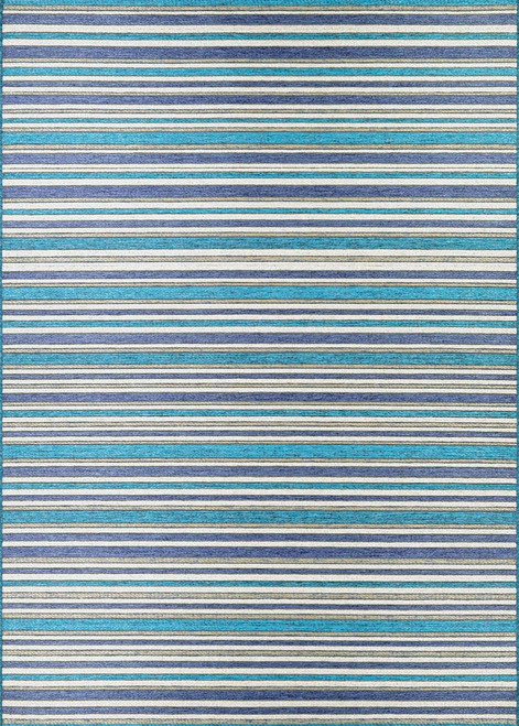 Couristan Cape 1403/0002 Brockton Cobalt/Teal Rug