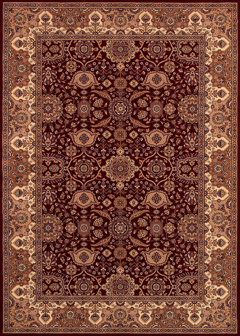 Couristan Himalaya 6288/3459 Kailash Persian Red/Antique Cream Rug