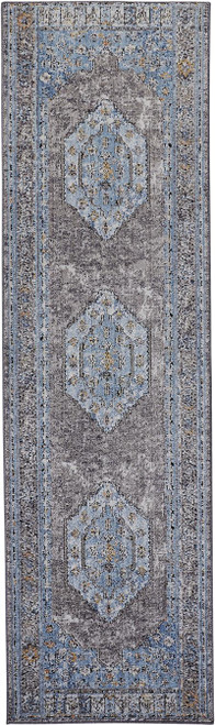 Feizy Armant 3912F Blue Gray Rug