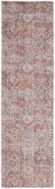 Feizy Armant 3946F Pink Gray Rug