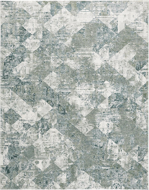 Feizy Atwell 3868F Green Ivory Rug