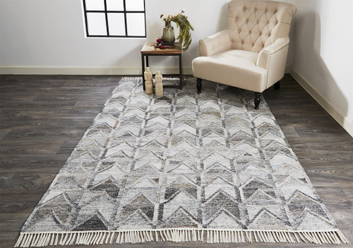 Feizy Beckett 0813F Gray Rug