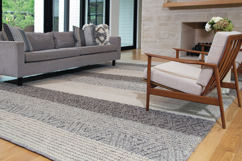 Feizy Berkeley 0811F Gray Rug