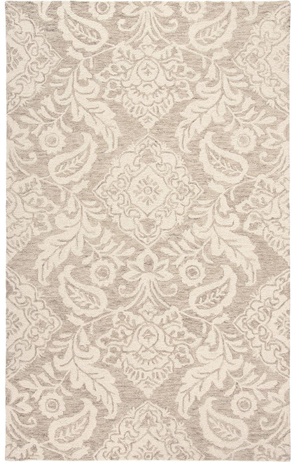 Feizy Belfort 8776F Tan Ivory Rug