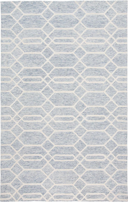 Feizy Belfort 8777F Blue Ivory Rug