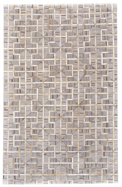 Feizy Fannin 0756F Brown Gray Rug