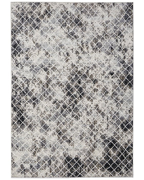 Feizy Kano 3873F Ivory Gray Rug