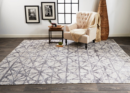 Feizy Vivien 6557F Gray Rug