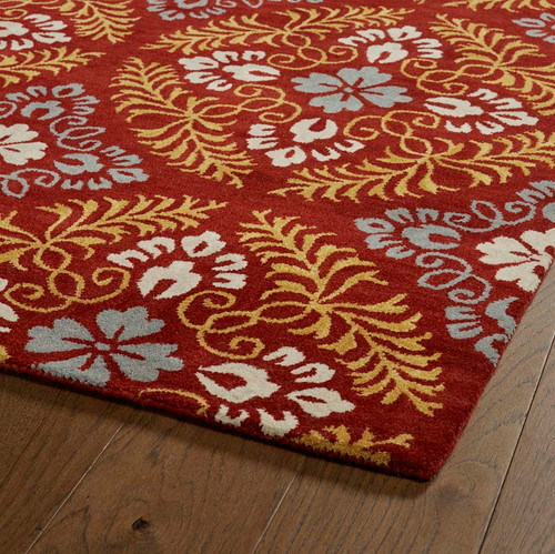 Kaleen Melange MLG03-25 Red Rug