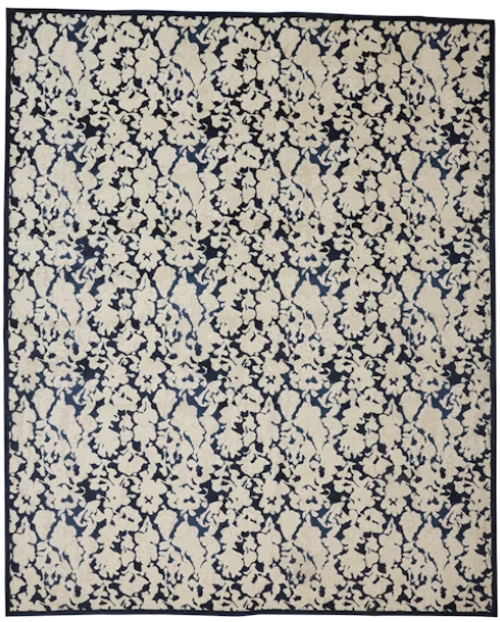 Feizy Remmy 3515F Ivory Blue Rug
