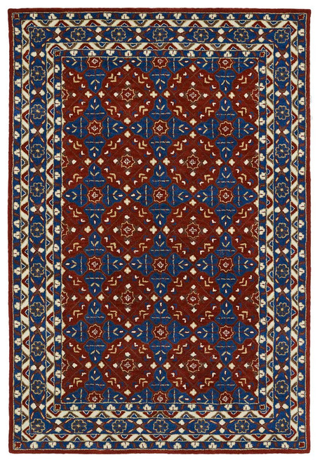 Kaleen Middleton MID08-25 Red Rug