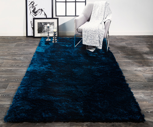 Feizy Indochine 4550F Teal Teal Rug