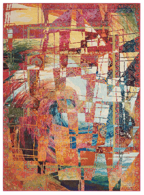 Nourison Celestial CES06 Stained Glass Rug